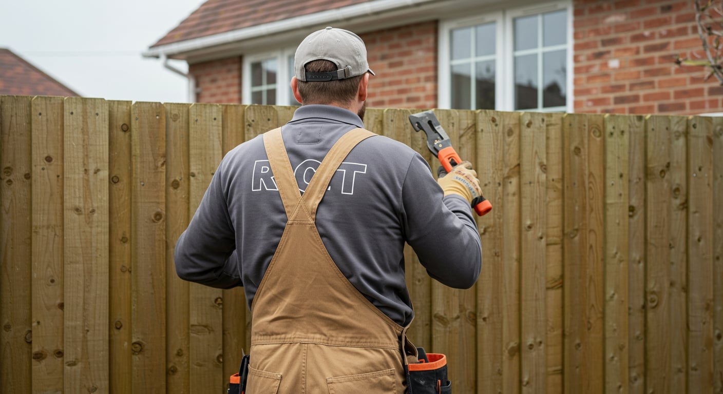 RCT Fencing team working on a project