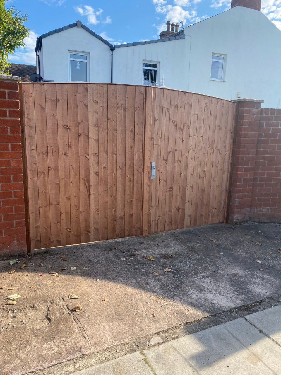 Professional gate installation